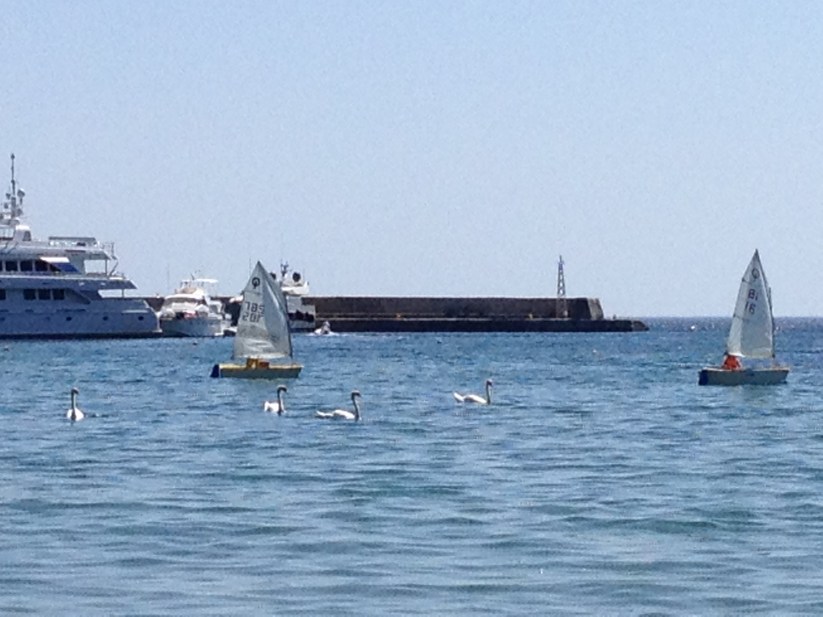 Niborio Chora Andros sailing